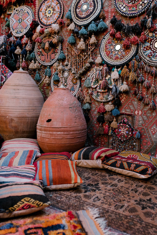 Embrace the Exotic Charm of Moroccan Decor with These Stunning 18x18 inch Cushion Covers