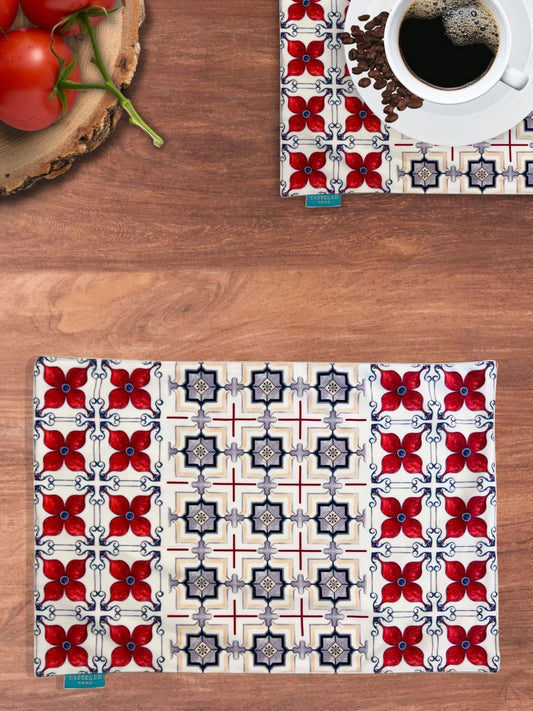 Multicolor Tile Placemats (Set of 4 & 6)