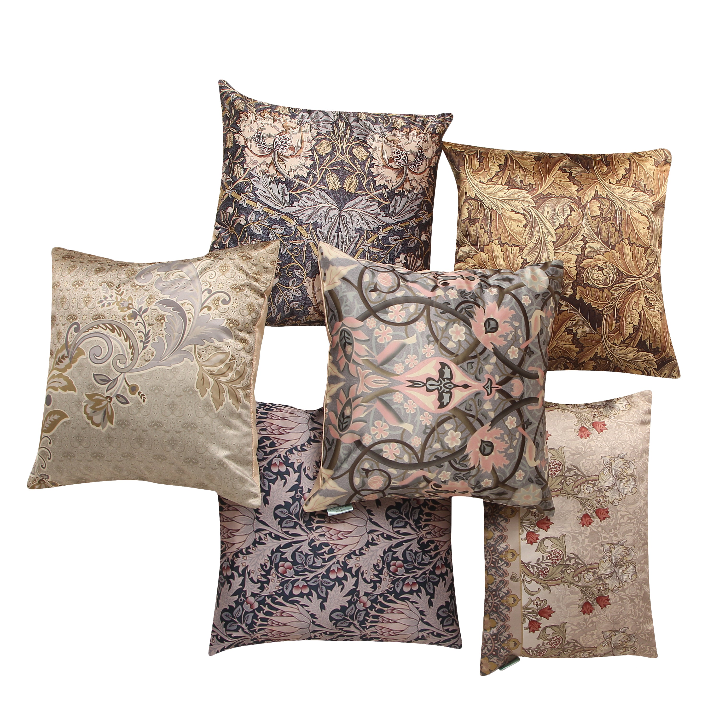 Gold crushed velvet clearance cushions